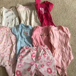 3-6 month short sleeve shirts and shorts